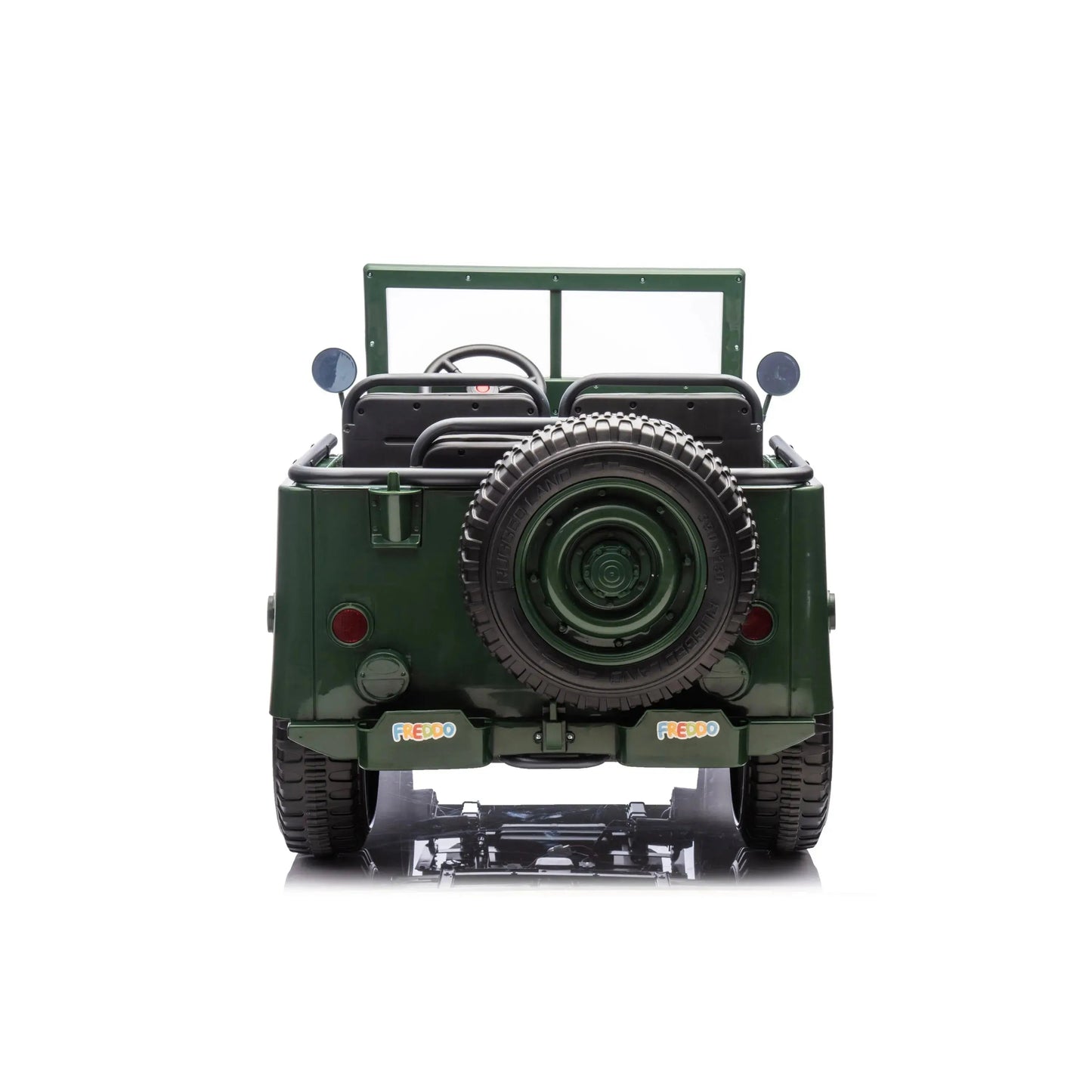 24V Military Willy Truck 3 Seater Electric Ride on