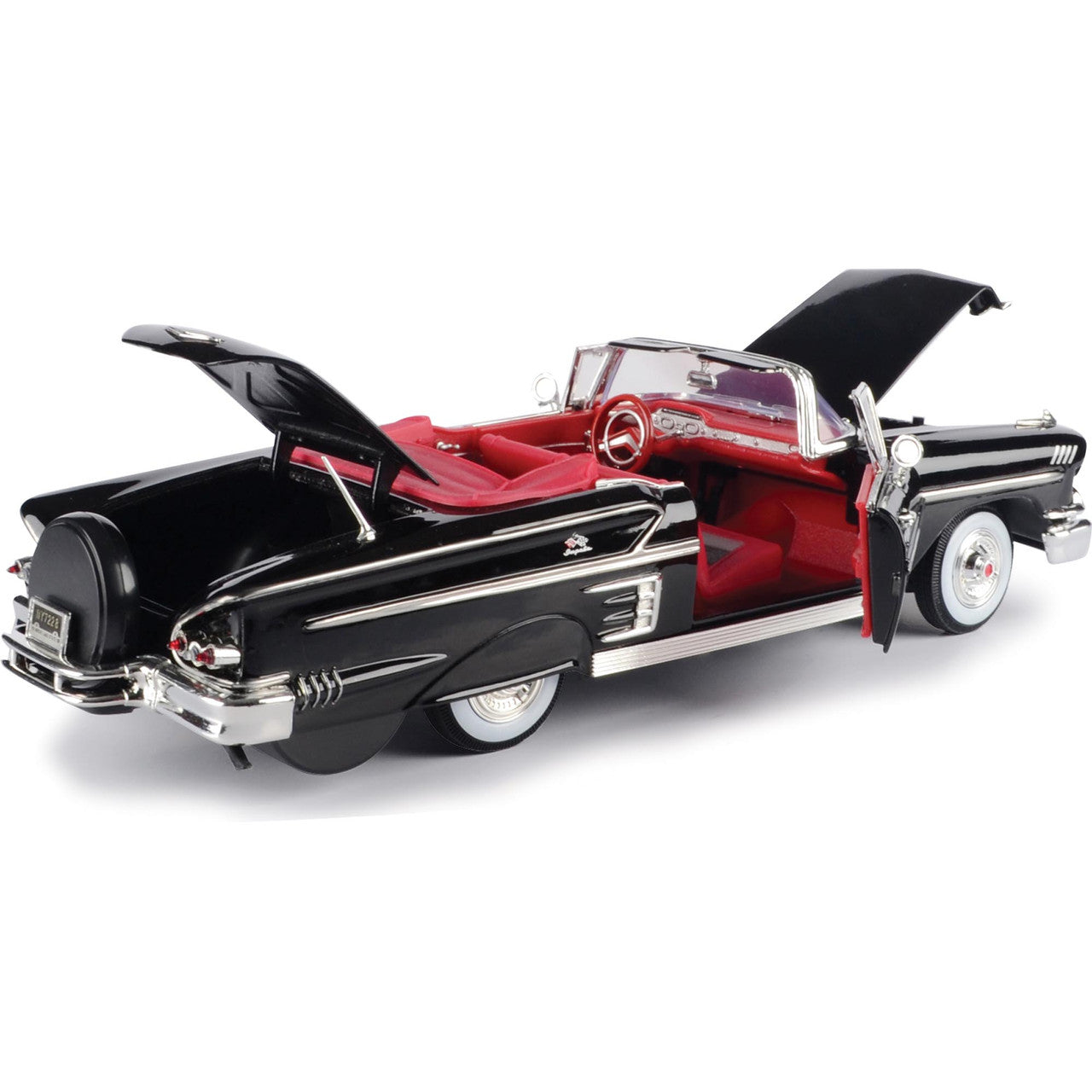 1958 Chevrolet Impala Convertible 1/24 Diecast Model Car