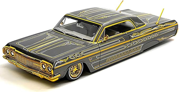 1964 Chevy Impala Design Lowriders 1/24 Scale Diecast Model Toy Car