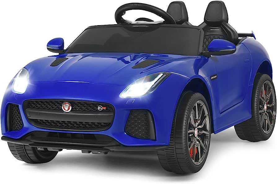 KIDS Ride on 12V JAGUAR F-TYPE ELECTRIC CAR WITH REMOTE CONTROL