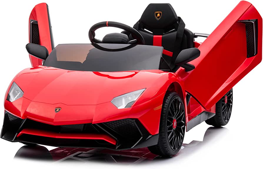 KIDS Ride on 12V LAMBORGHINI AVENTADOR ELECTRIC CAR WITH REMOTE CONTROL