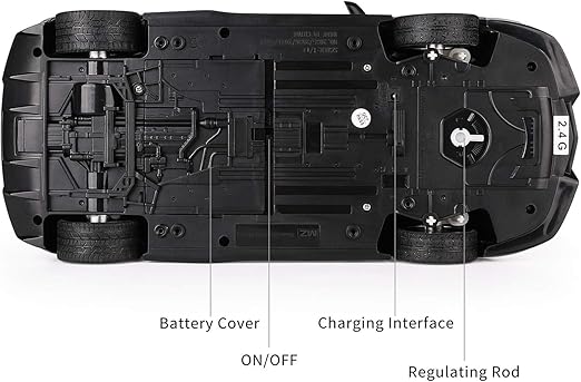 1/14 RC grey Lamborghini superleggera LP570-4 sport racing