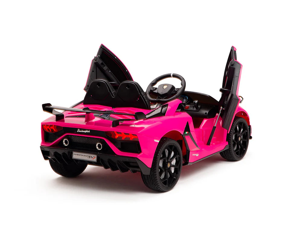 KIDS Ride on 12V LAMBORGHINI AVENTADOR ELECTRIC CAR WITH REMOTE CONTROL