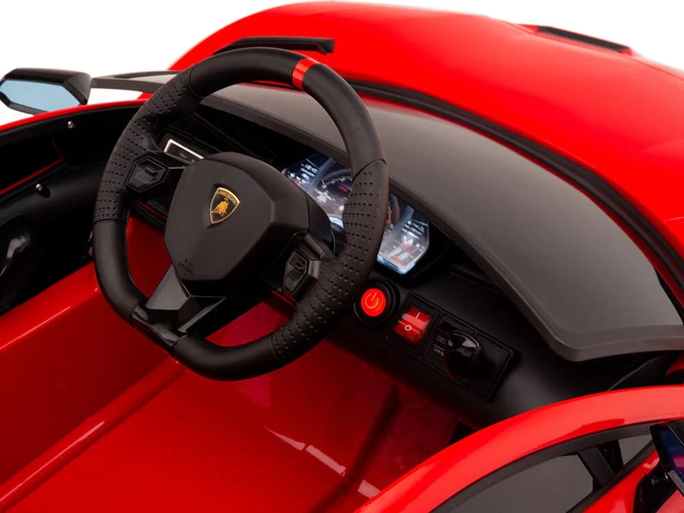 KIDS Ride on 12V LAMBORGHINI AVENTADOR ELECTRIC CAR WITH REMOTE CONTROL