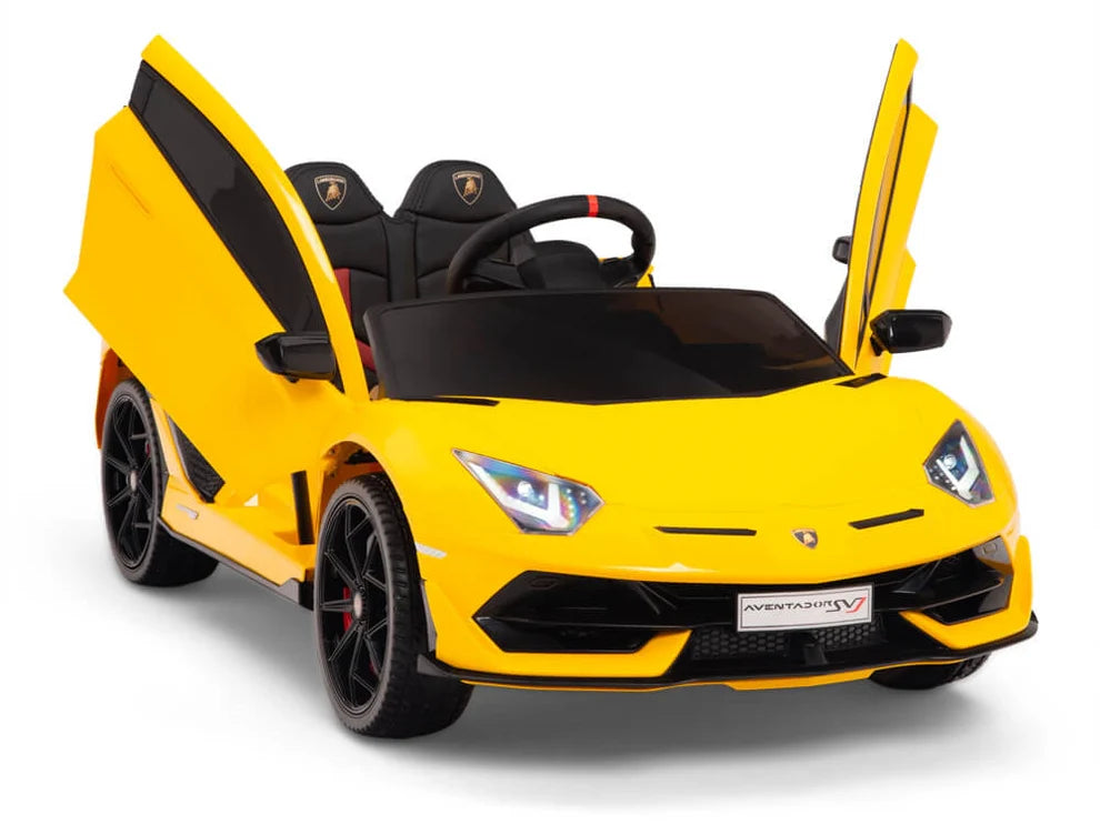 KIDS Ride on 12V LAMBORGHINI AVENTADOR ELECTRIC CAR WITH REMOTE CONTROL