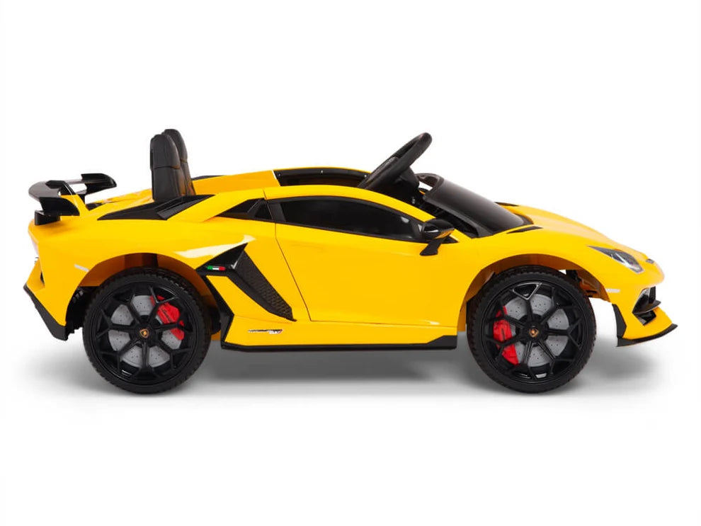 KIDS Ride on 12V LAMBORGHINI AVENTADOR ELECTRIC CAR WITH REMOTE CONTROL