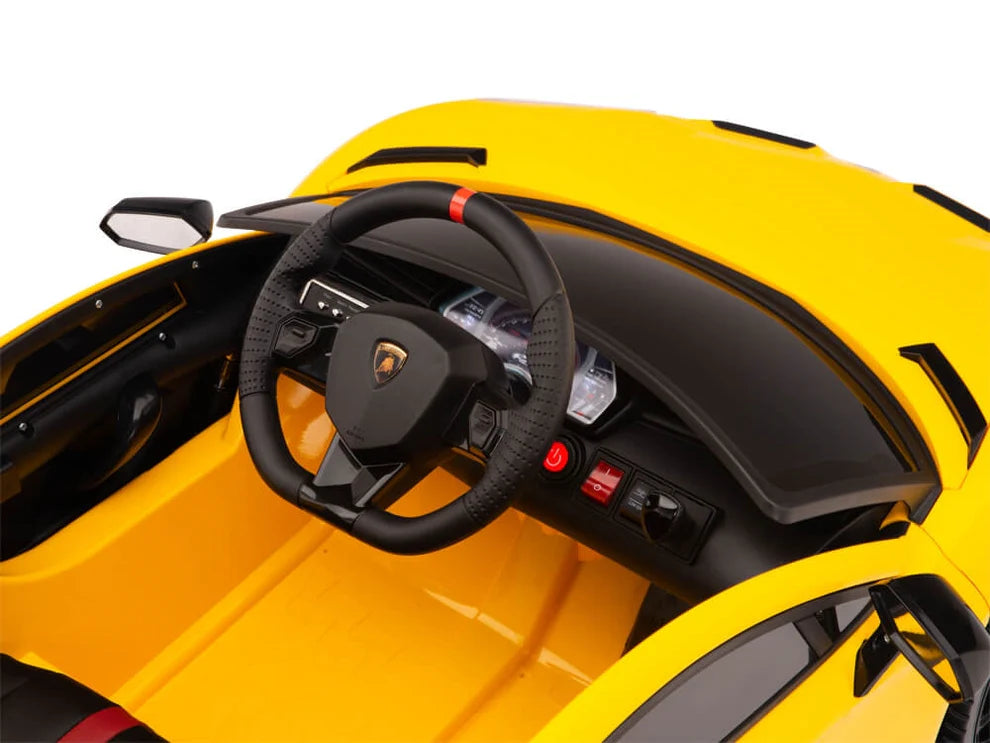 KIDS Ride on 12V LAMBORGHINI AVENTADOR ELECTRIC CAR WITH REMOTE CONTROL