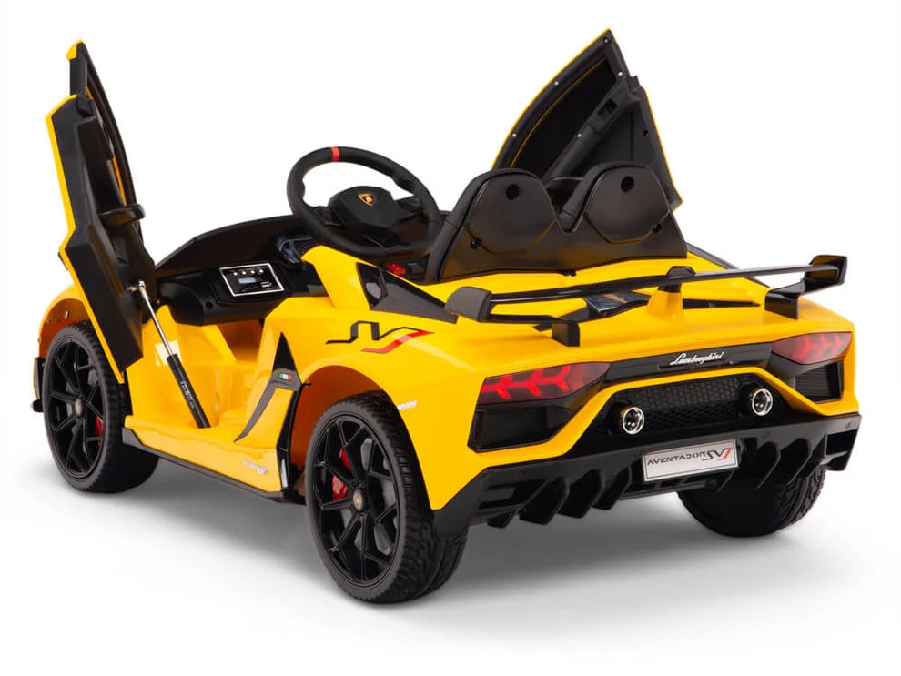 KIDS Ride on 12V LAMBORGHINI AVENTADOR ELECTRIC CAR WITH REMOTE CONTROL