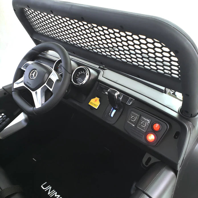 KIDS Ride on BIG MERCEDEZ BENZ UNIMOG 24V ELECTRIC CAR WITH REMOTE CONTROL