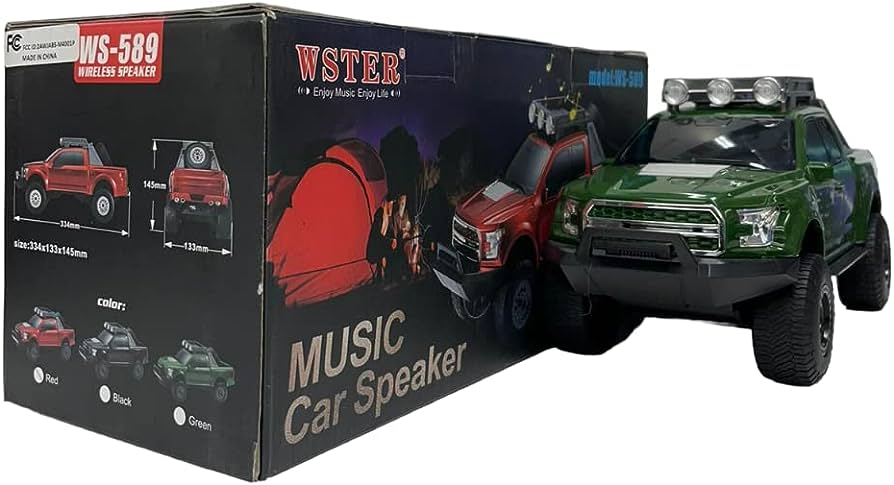 WSTER Music Car Speaker WS-589