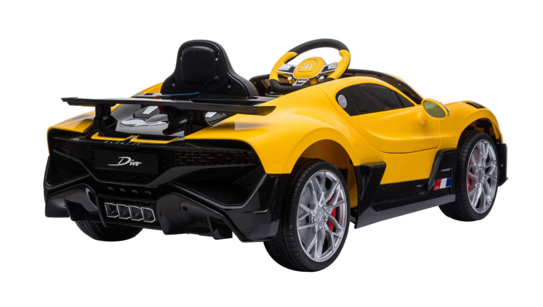 KIDS Ride on 12V DIVO BUGATTI ELECTRIC CAR WITH REMOTE CONTROL