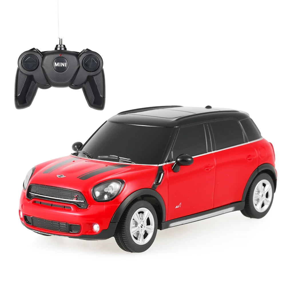R/C CAR MINI COOPER S COUNTRYMAN 1:24 SCALE WITH REMOTE CONTROL