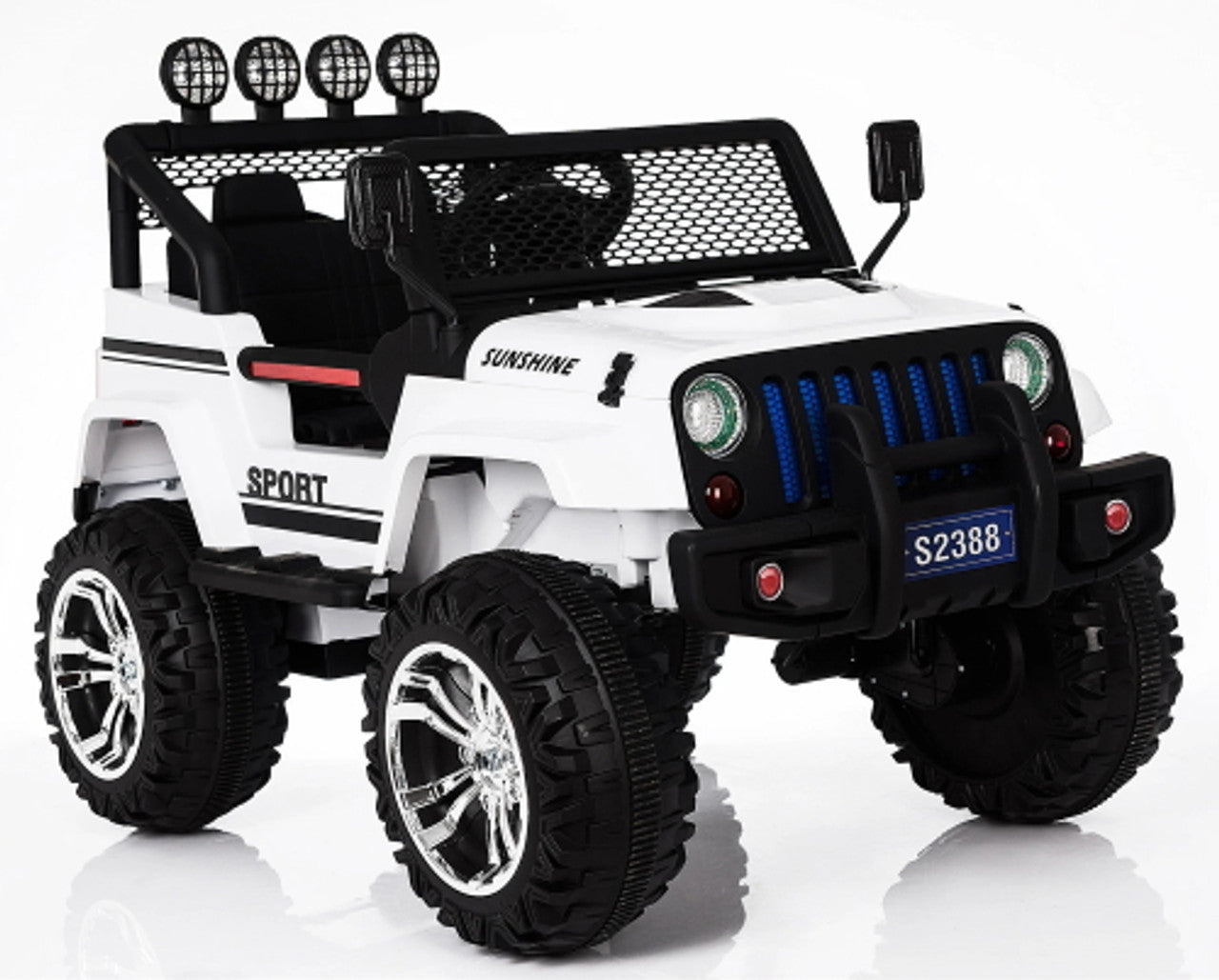 KIDS Ride on 12V ELECTRIC CAR SUNSHINE JEEP WITH REMOTE CONTROL