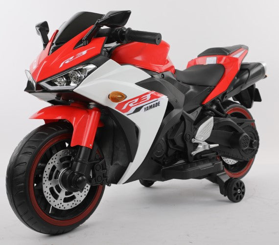 KIDS Ride on 12V YAMAHA MOTORCYCLE POWERWHEEL R3 SUPER