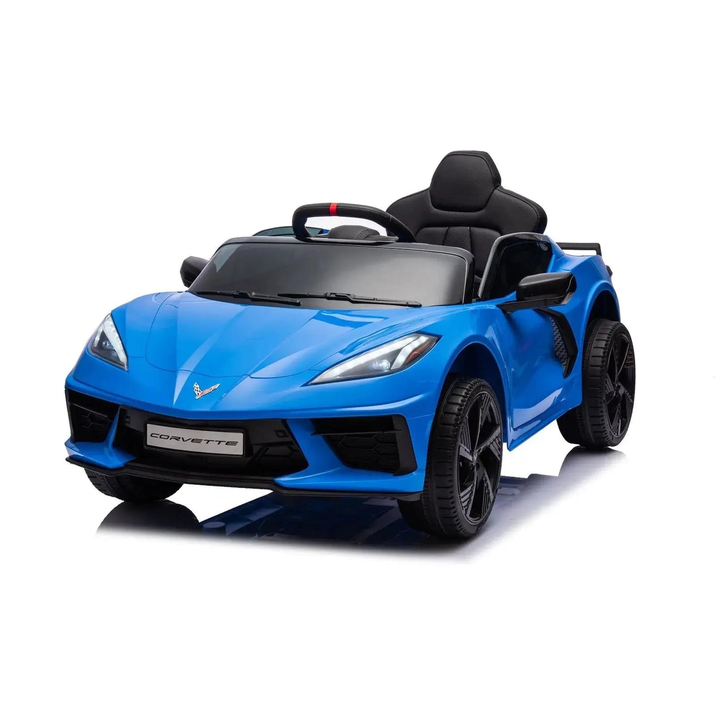 12V Chevrolet Corvette C8 Stingray 1-Seater Kids Ride-On Car   