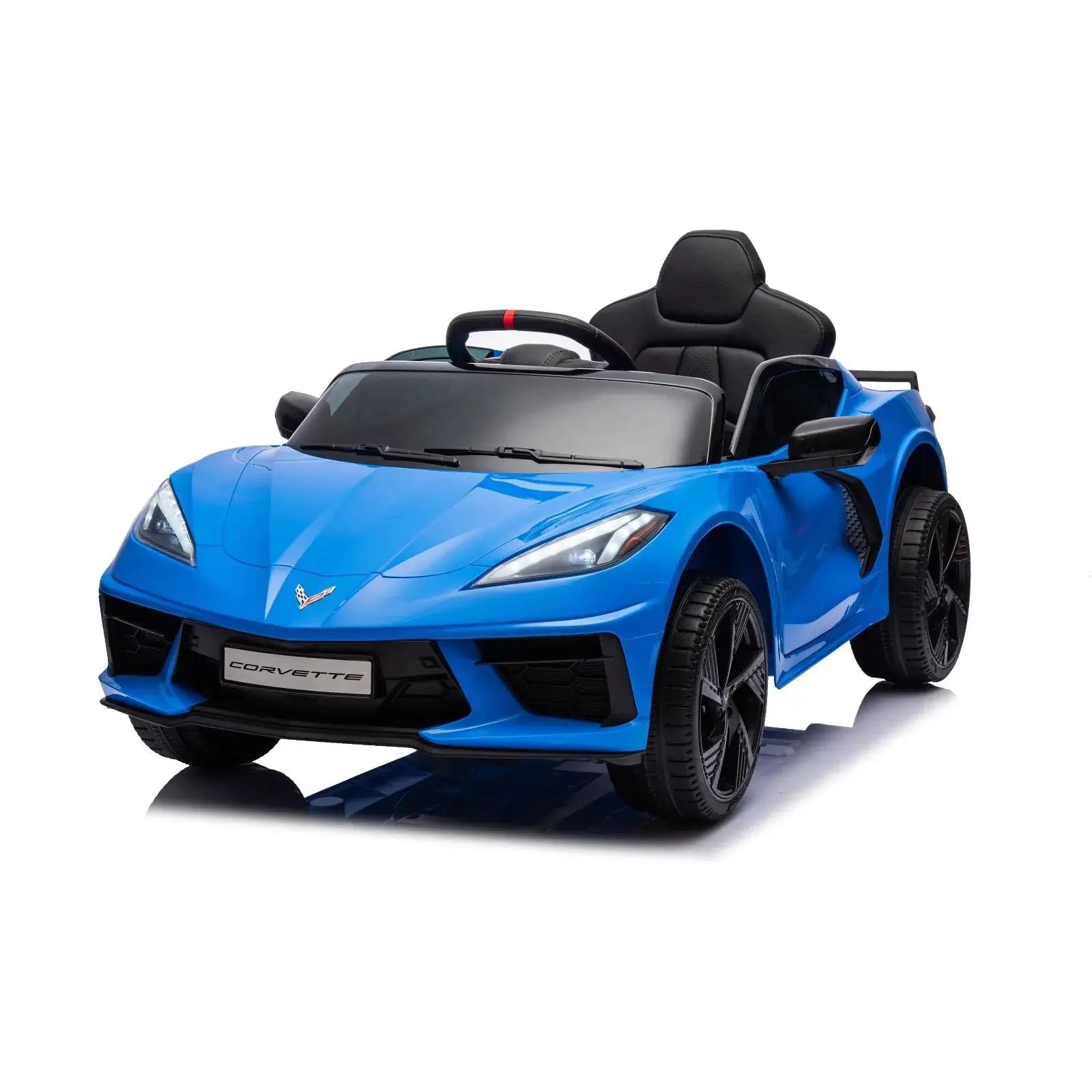 12V Chevrolet Corvette C8 Stingray 1-Seater Kids Ride-On Car   