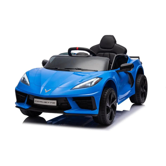 12V Chevrolet Corvette C8 Stingray 1-Seater Kids Ride-On Car   