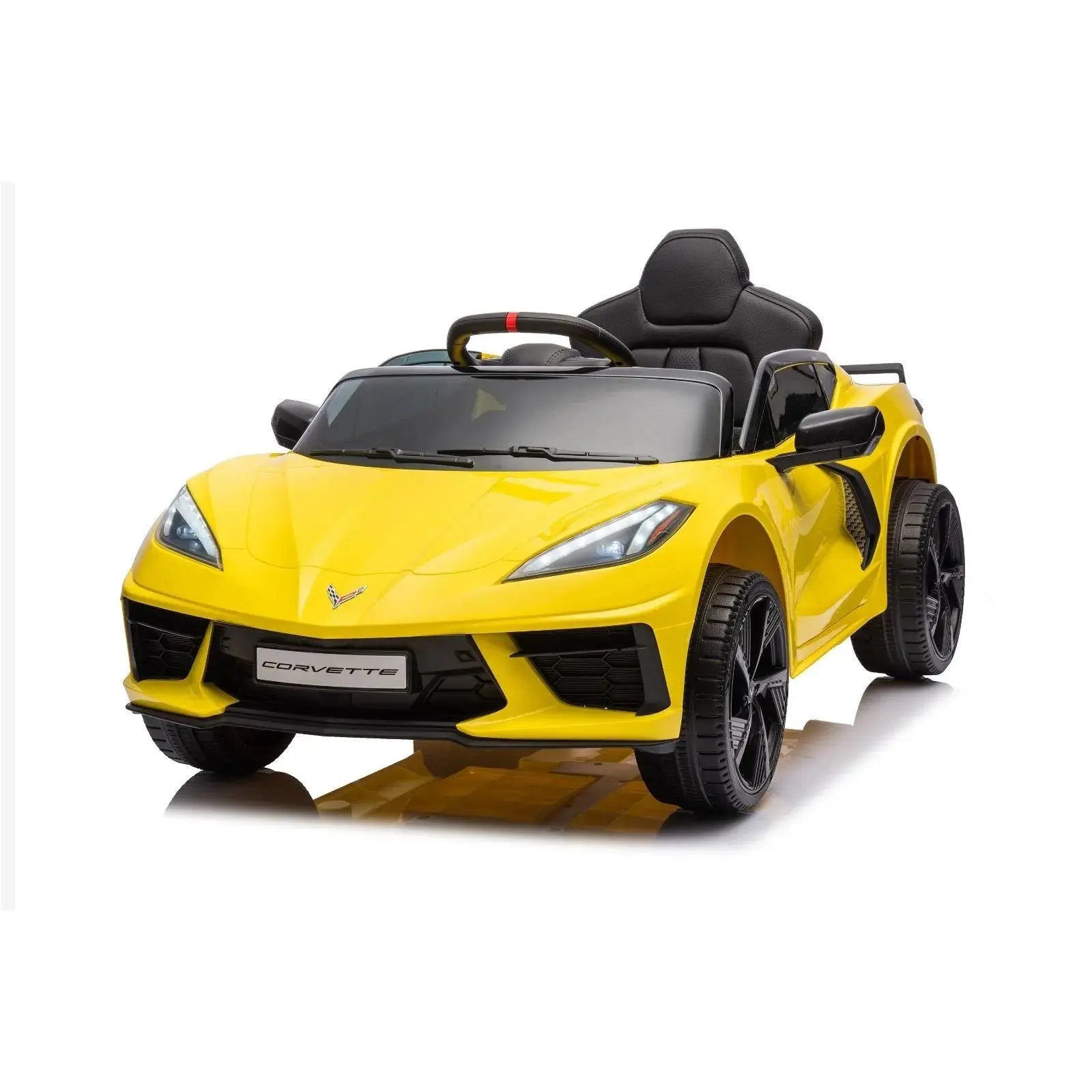12V Chevrolet Corvette C8 Stingray 1-Seater Kids Ride-On Car   