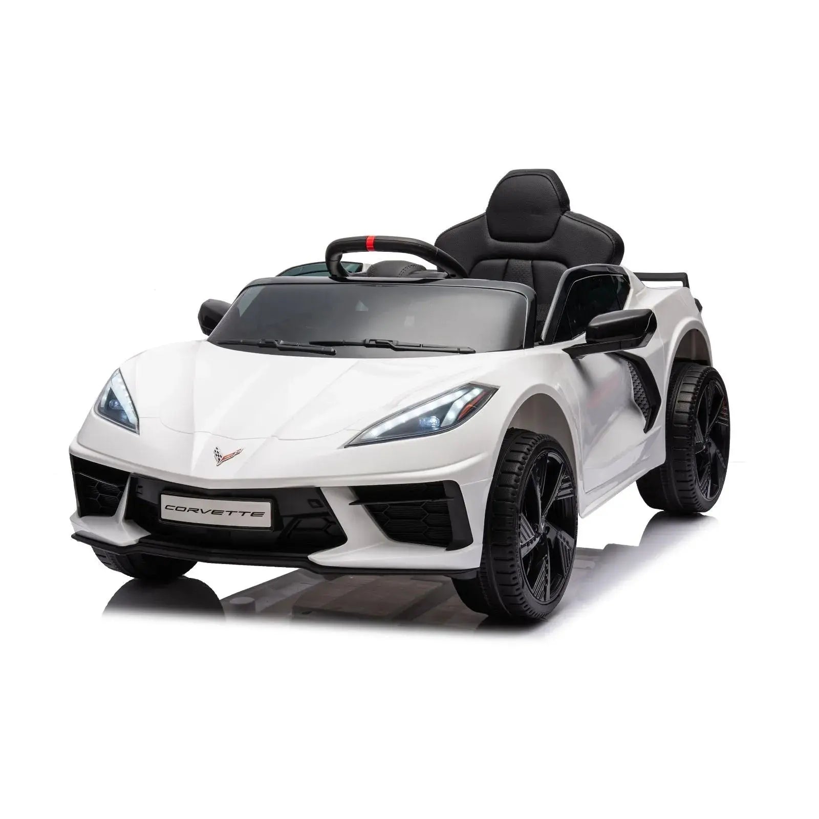 12V Chevrolet Corvette C8 Stingray 1-Seater Kids Ride-On Car   