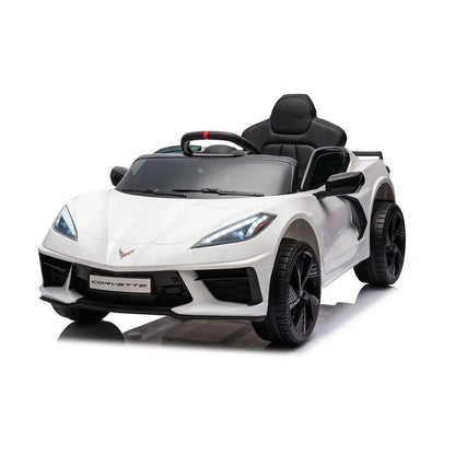 12V Chevrolet Corvette C8 Stingray 1-Seater Kids Ride-On Car   