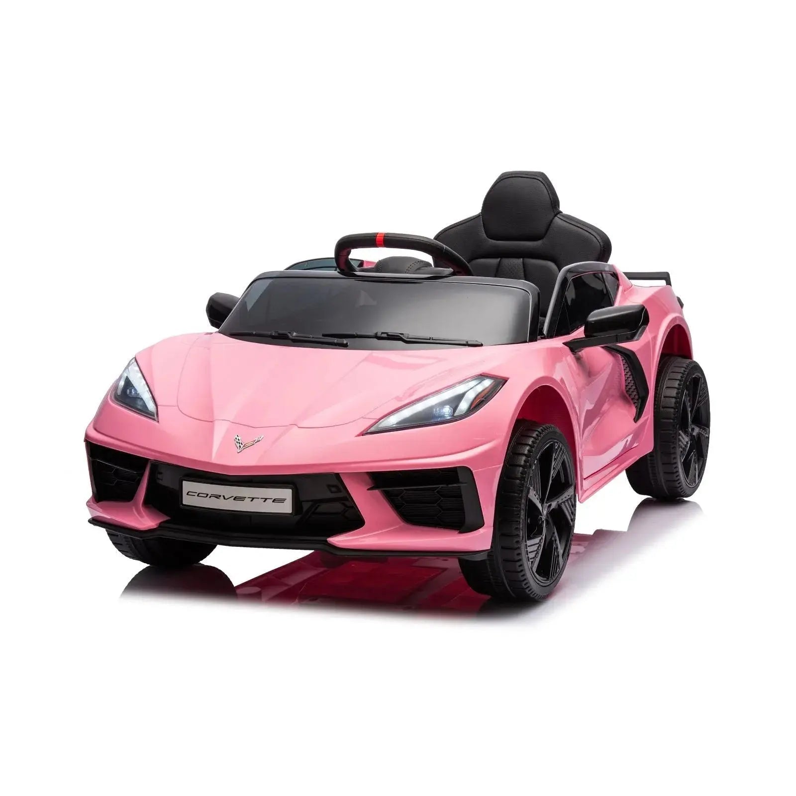 12V Chevrolet Corvette C8 Stingray 1-Seater Kids Ride-On Car   