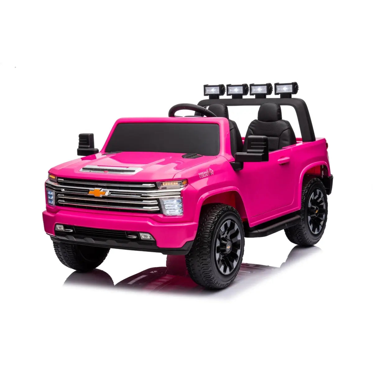 24V 4x4 Chevrolet Silverado 2 Seater Ride on Truck   