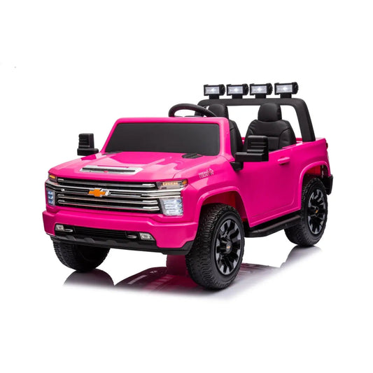 24V 4x4 Chevrolet Silverado 2 Seater Ride on Truck   