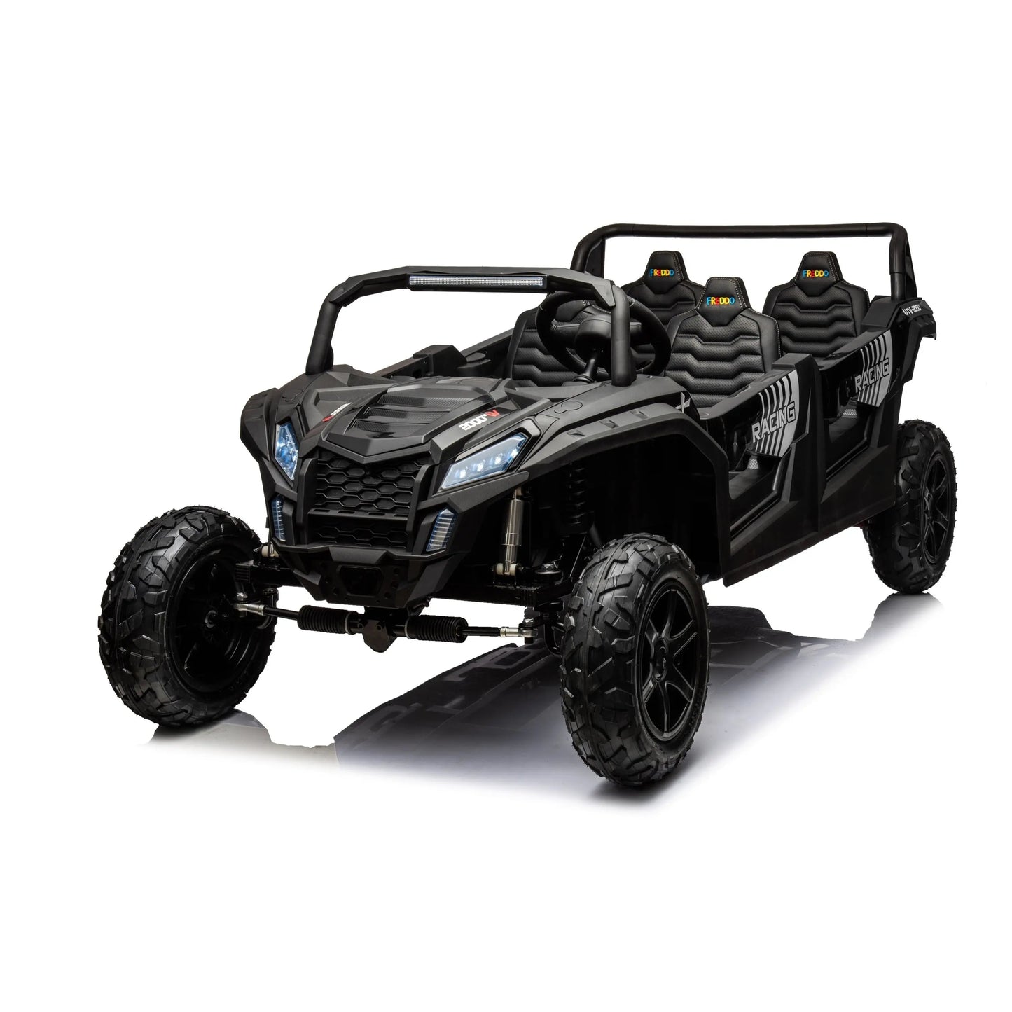 48V Beast XL: World's Fastest Kids' 4-Seater Dune Buggy with Advanced Brushless Motor & Precision Differential