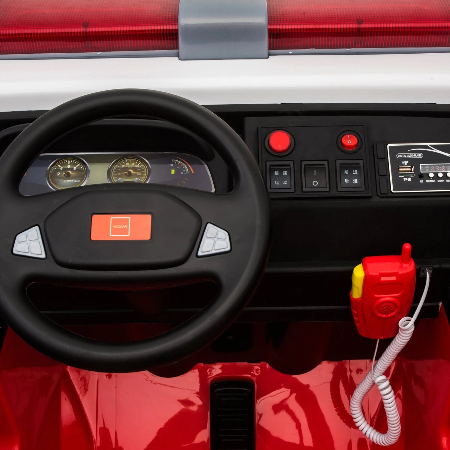 24V Fire Truck 2-Seater Ride on
