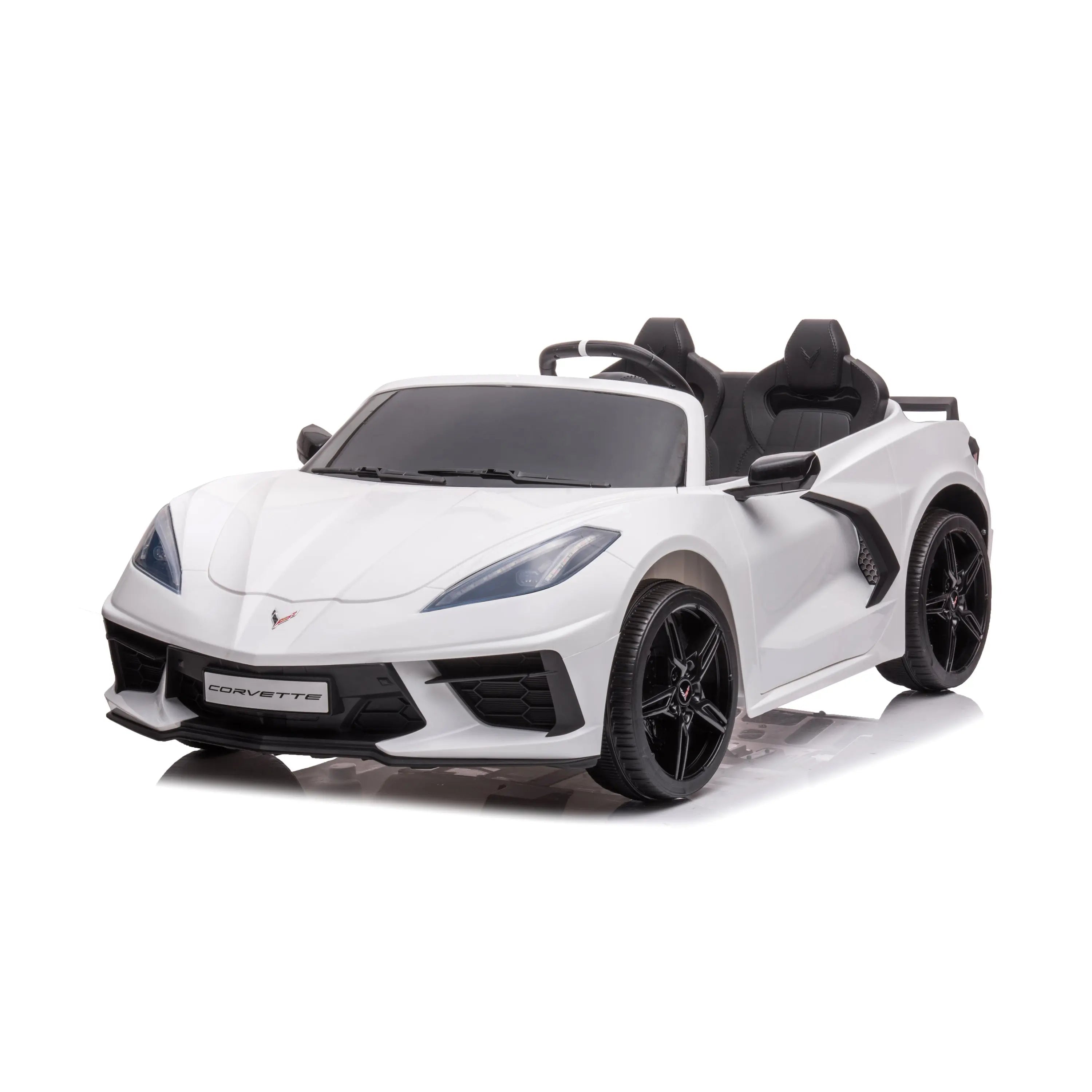 24V Chevrolet Corvette C8 2 Seater Ride on Car – MINI MOTORZ