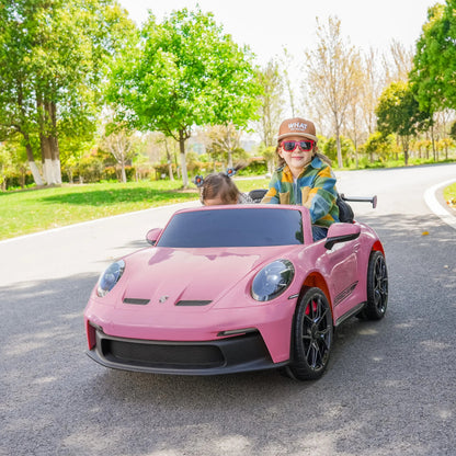 24V Porsche 911 GT3 2 Seater - NEW Silent Motor   