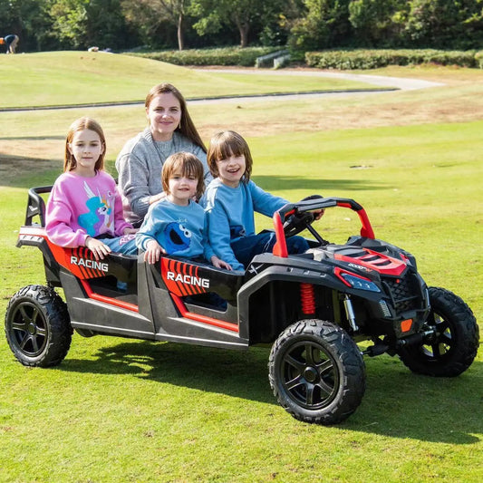 48V Freddo Beast XL: World's Fastest Kids' 4-Seater Dune Buggy with Advanced Brushless Motor & Precision Differential   