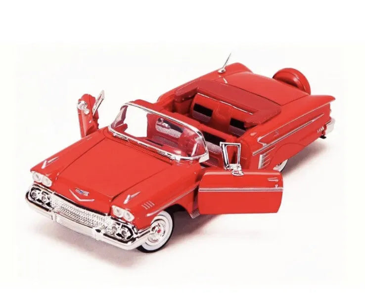 1958 Chevrolet Impala Convertible 1/24 Diecast Model Car