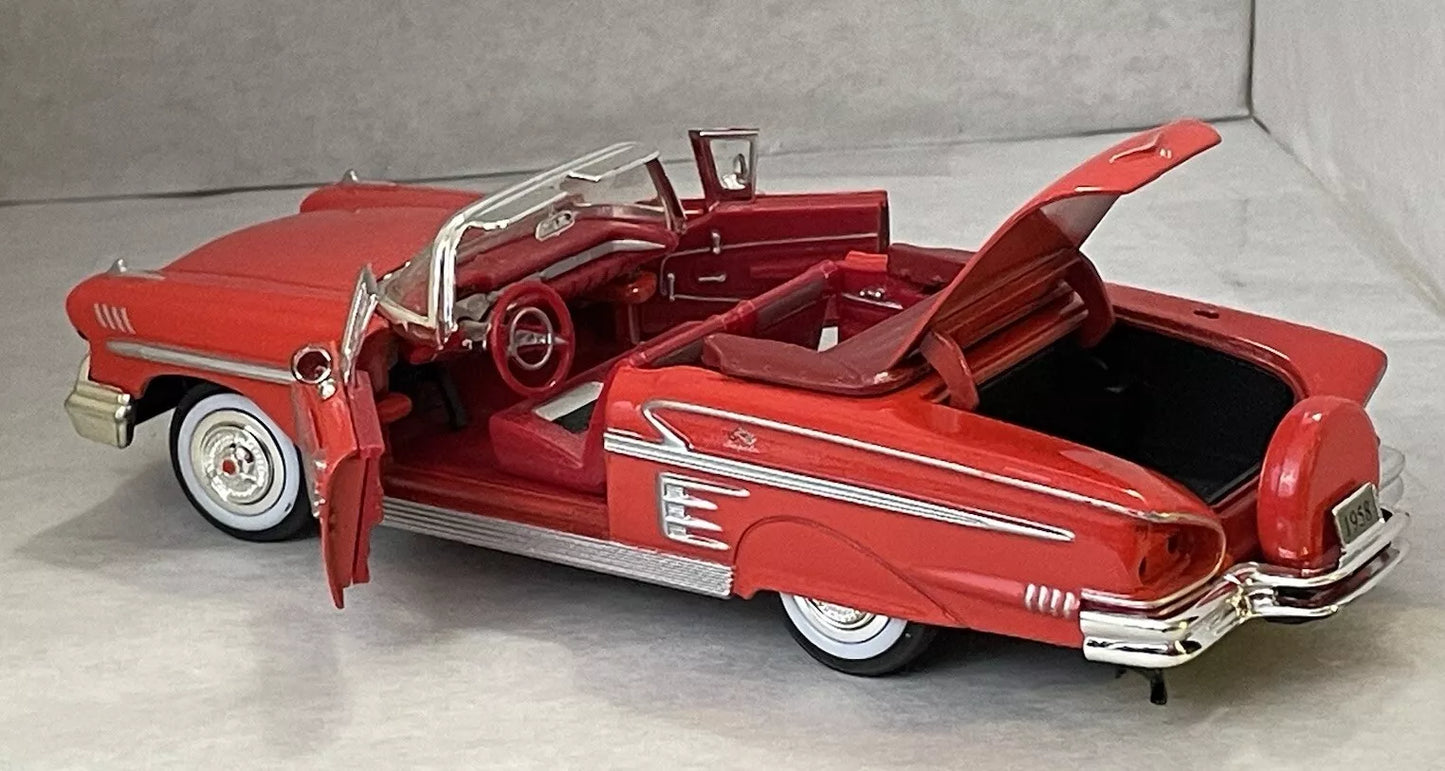 1958 Chevrolet Impala Convertible 1/24 Diecast Model Car