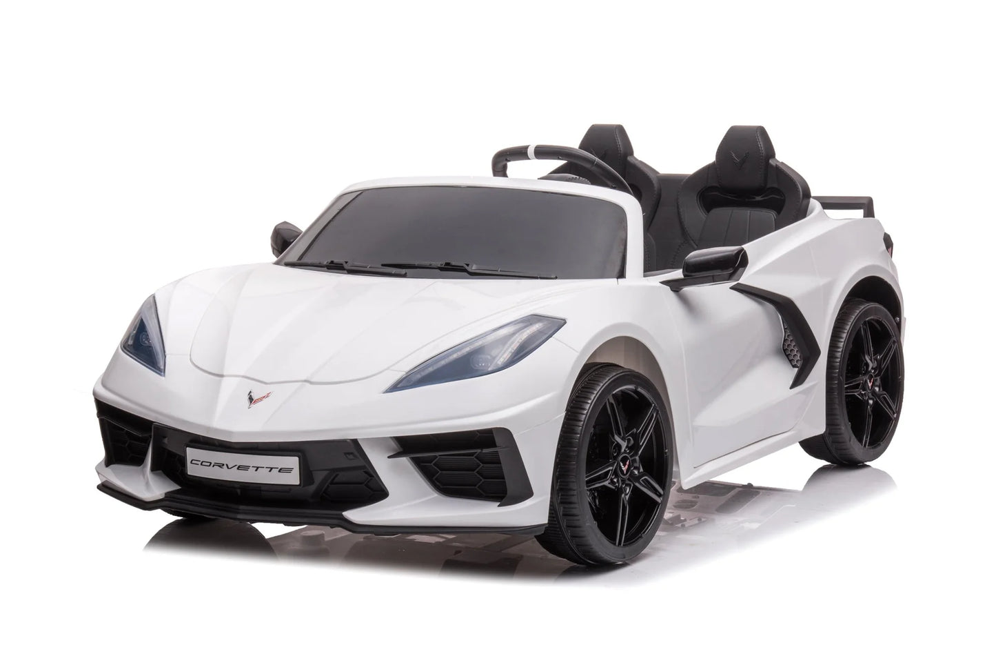 24V CHEVROLET CORVETTE C8 2 SEATER RIDE-ON CAR