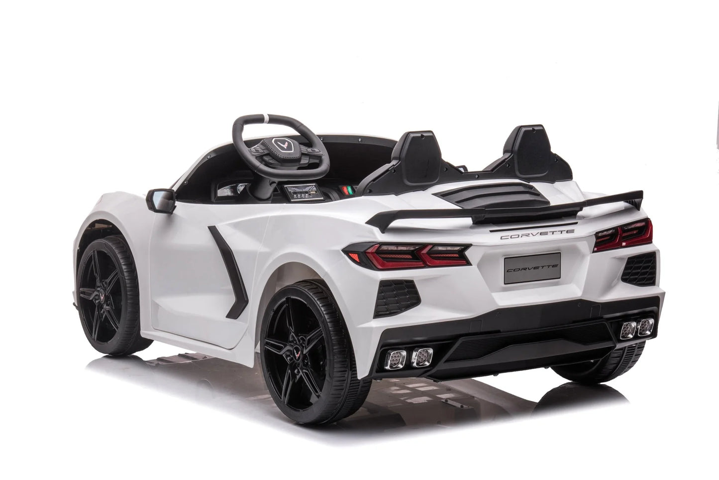 24V CHEVROLET CORVETTE C8 2 SEATER RIDE-ON CAR