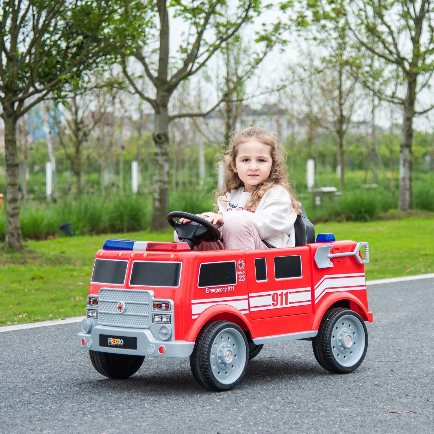 12V Firetruck 1 Seater Ride on