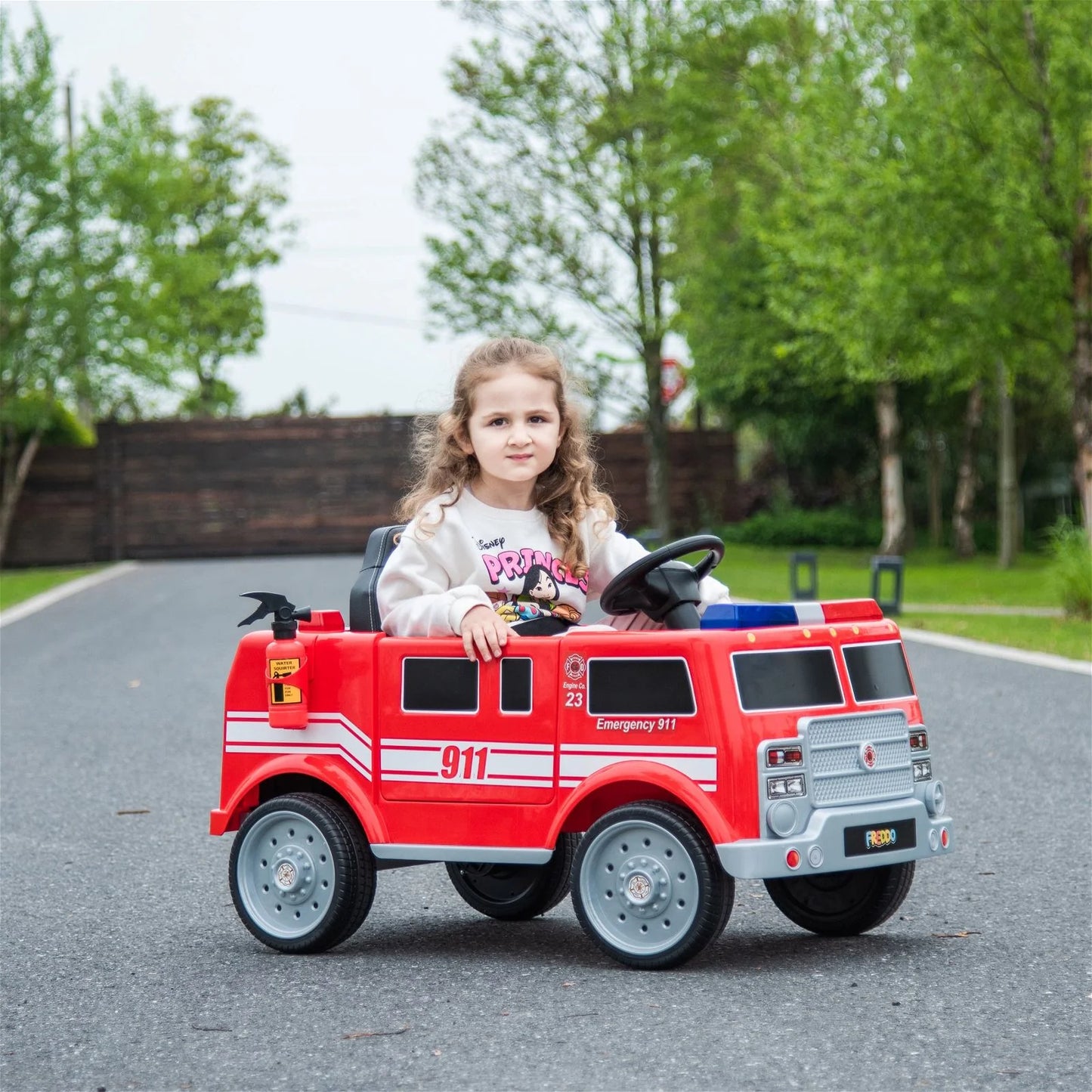 12V Firetruck 1 Seater Ride on