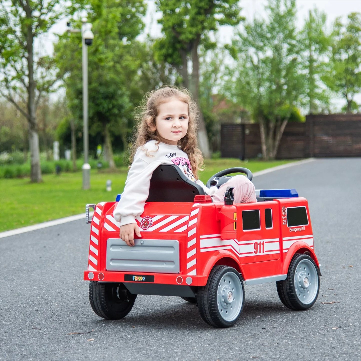 12V Firetruck 1 Seater Ride on