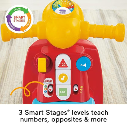 Fisher-Price Laugh & Learn Smart Stages Cruise Along Scooter