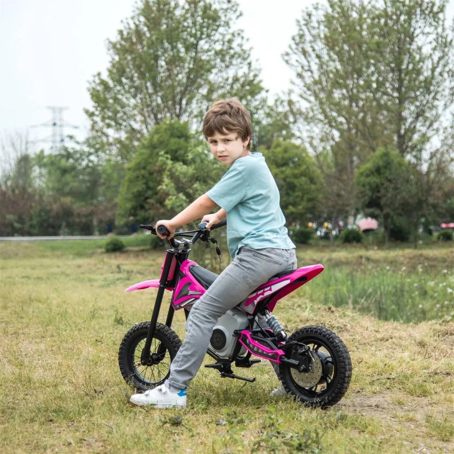 36V Electric Dirt Bike with Brushless Motor