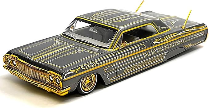 1964 Chevy Impala  Design Lowriders 1/24 Scale Diecast Model Toy Car