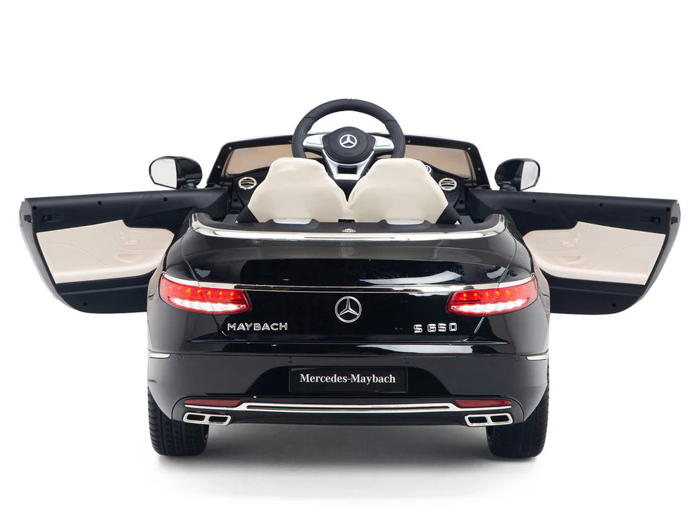Mini Maybach KIDS Ride on 12V MERCEDES-MAYBACH ELECTRIC CAR WITH REMOTE CONTROL ...