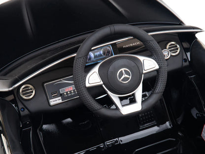 KIDS Ride on 12V MERCEDES-MAYBACH ELECTRIC CAR WITH REMOTE CONTROL