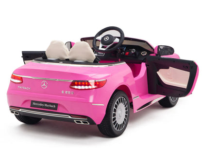 KIDS Ride on 12V MERCEDES-MAYBACH ELECTRIC CAR WITH REMOTE CONTROL