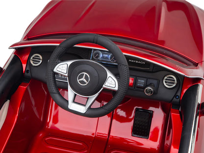 KIDS Ride on 12V MERCEDES-MAYBACH ELECTRIC CAR WITH REMOTE CONTROL