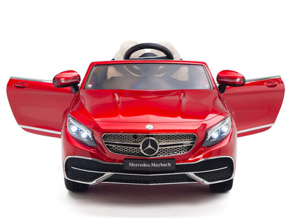 KIDS Ride on 12V MERCEDES-MAYBACH ELECTRIC CAR WITH REMOTE CONTROL