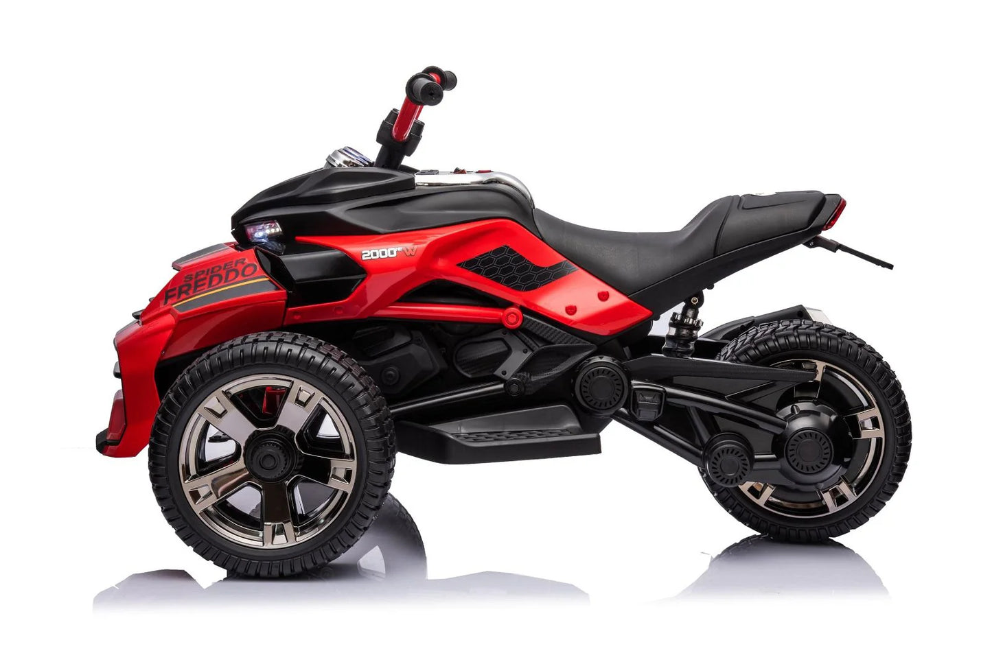 24V Spider 2 Seater Ride-On 3 Wheel Motorcycle