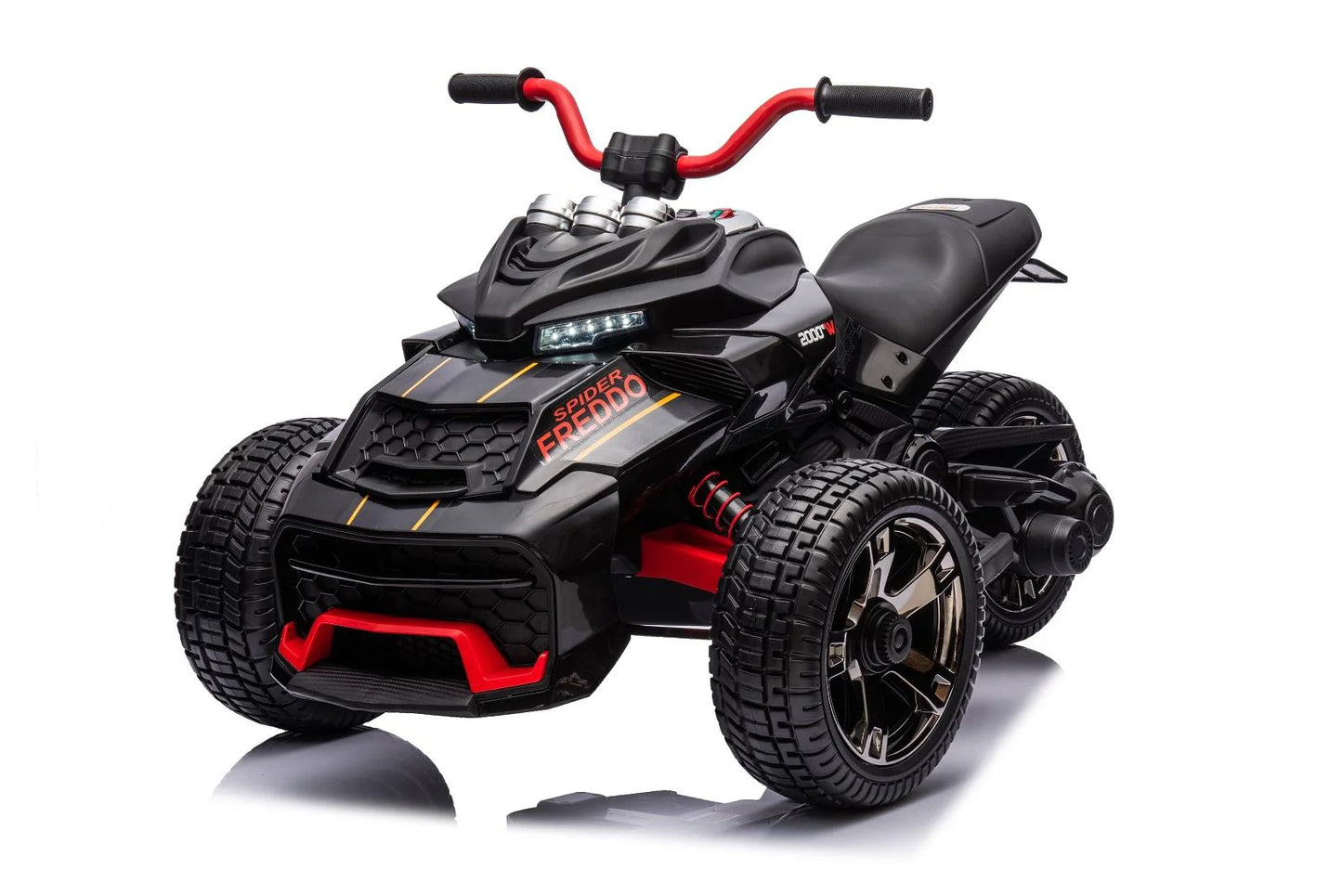 24V Spider 2 Seater Ride-On 3 Wheel Motorcycle