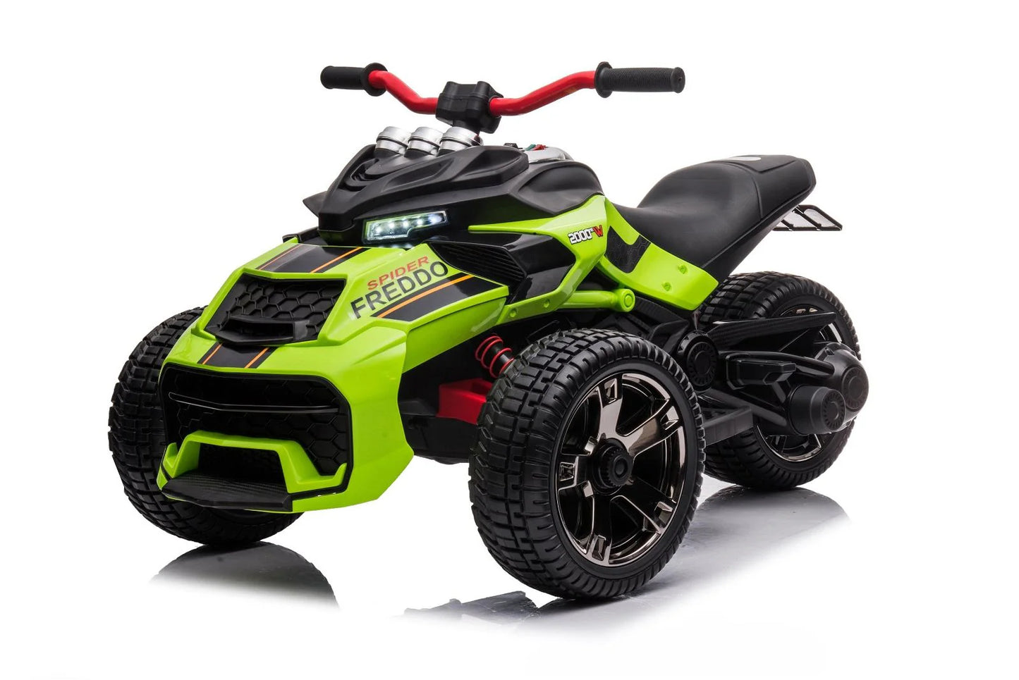 24V Spider 2 Seater Ride-On 3 Wheel Motorcycle